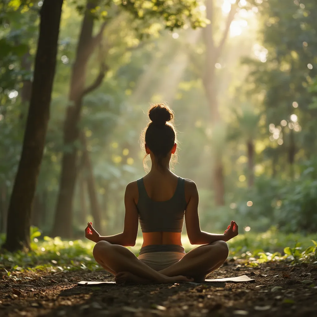 Pessoa praticando mindfulness